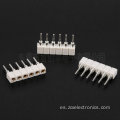 2.0 mm 6p conector femenino vertical blanco